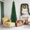 PVC Artificial Slim Pencil Christmas Tree-9 Feet - Gallery View 1 of 9