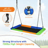 Platform tree swing with adjustable height, 60-inch size, durable oxford fabric, and 700 lbs weight capacity for.