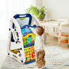 3-in-1 Kids Art Easel Double-Sided Tabletop Easel with Art Accessories-Blue - Gallery View 1 of 9