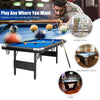 Costway Billiard Pool Table Foldable 6ft with Complete Set of Balls New