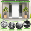 Artificial lemon tree with realistic fruits and leaves, 2.6 ft tall, perfect for indoor decoration without maintenance.
