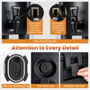 Drip-proof faucet detail of 2.6 Gal insulated beverage dispenser set, featuring silicone sealing ring and reliable.