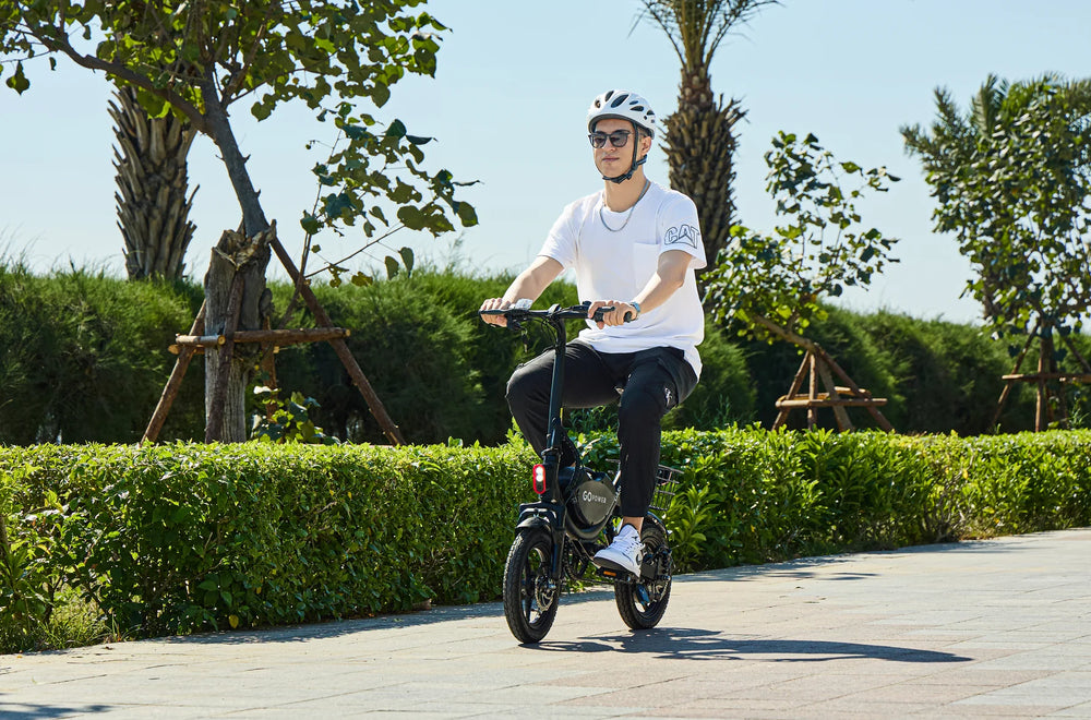 GoPowerBike BN03 GoDash Electric Bike 400W 30 Mile Range 20 MPH Foldable New