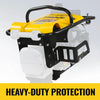 6.5 HP Tamping Rammer with Wheel Kit, 2700 lb Impact Force Jumping Jack Tamper Compactor for Soil, Gravel, Backfill and Foundation, TR90L