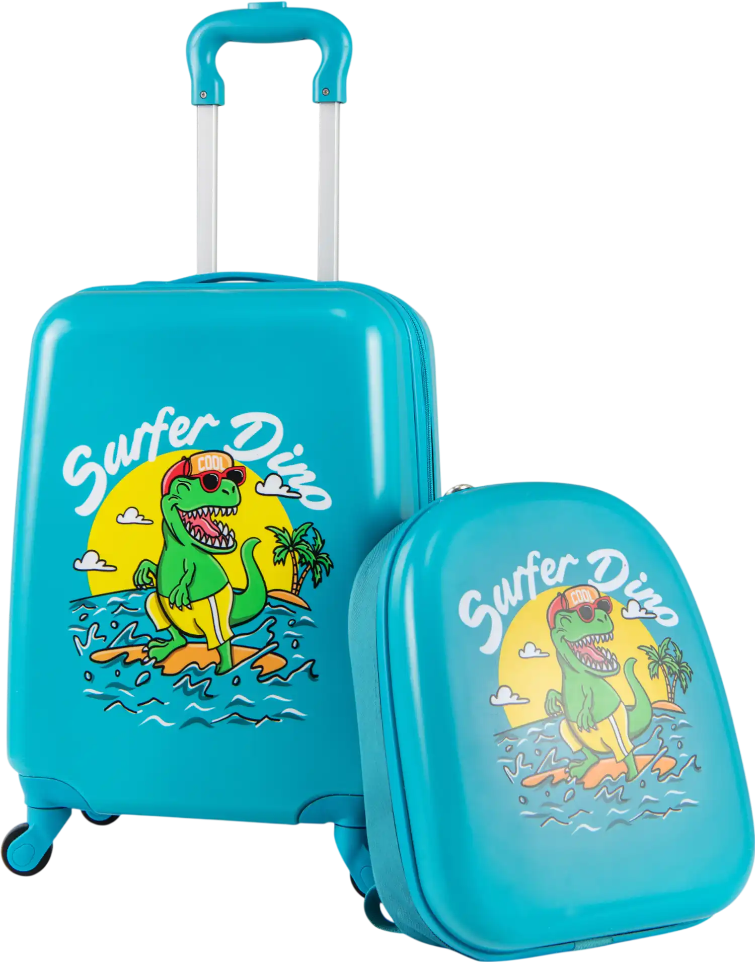 Costway 2 Pc Kids Luggage Set Spinner Wheels Boys Girls 56586802 New