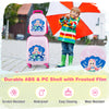 Kids carry-on luggage set featuring a durable ABS and PC shell with a cute mermaid design, perfect for travel and.
