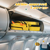 Kids luggage set in yellow with cartoon bee design, featuring a carry-on suitcase and backpack for easy travel.