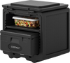 2 Tier Insulated Food Pan Carrier Food Warmer with Removable Tray and Box