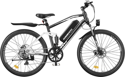 isinwheel M50 Electric Mountain Bike 750W 20 MPH 60 Mile Range 36V New