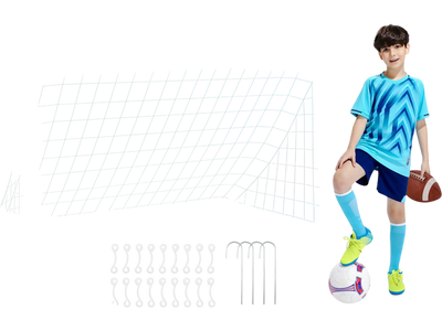 Costway 2-in-1 All Weather Football Training Goal for Park School 19243768 New