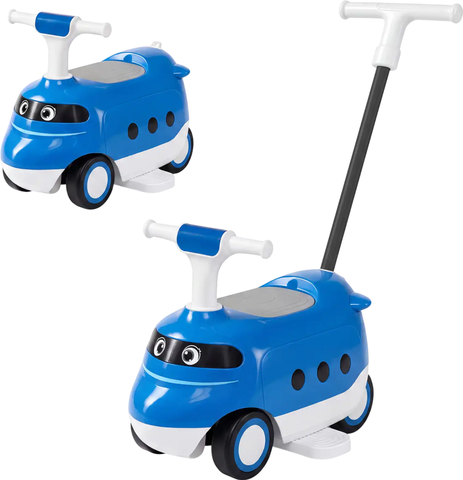 Costway 2-in-1 Toddler Ride On Push Car Sliding Walker with Horn 94463426 New