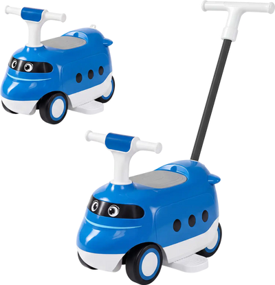 Costway 2-in-1 Toddler Ride On Push Car Sliding Walker with Horn 94463426 New
