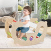 2-in-1 Rocking Horse Arch for Kids Montessori Climbing Toys with Arch Climber-Multicolor - Gallery View 1 of 10