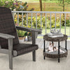 2-tier rattan cat nest with removable cushion, gray, designed for comfort and observation, perfect for indoor or.