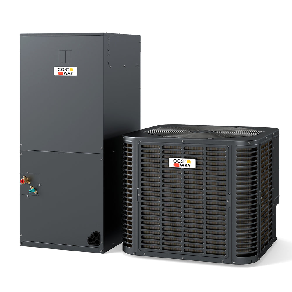 Ultra-low temperature heat pump system with inverter technology for efficient heating and cooling, operates down to.