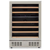 Wine Enthusiast S Wine Cellar 24" Dual Zone Undercounter 46 Bottle Capacity New