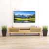 Square taper planter set with removable inner bucket, featuring wood-like texture for stylish indoor and outdoor use.