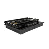 FOTILE 30-inch Tri-Ring tempered glass gas cooktop GLG30401, view 4
