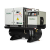 10HP Combined Rotary Screw Air Compressor with Dryer & 66-Gal ASME Tank | 32 CFM,  116 PSI,  460V 3-Phase - Industrial Grade