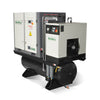 15HP Combined Rotary Screw Air Compressor with Dryer & 105-Gal ASME Tank | 45 CFM,  116 PSI,  460V 3-Phase - Industrial Grade