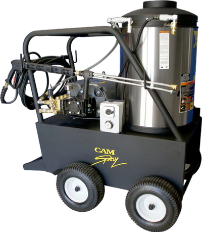 Cam Spray 3000QE Pressure Washer Electric Powered Diesel Fired Hot Water 4 GPM 3000 PSI New