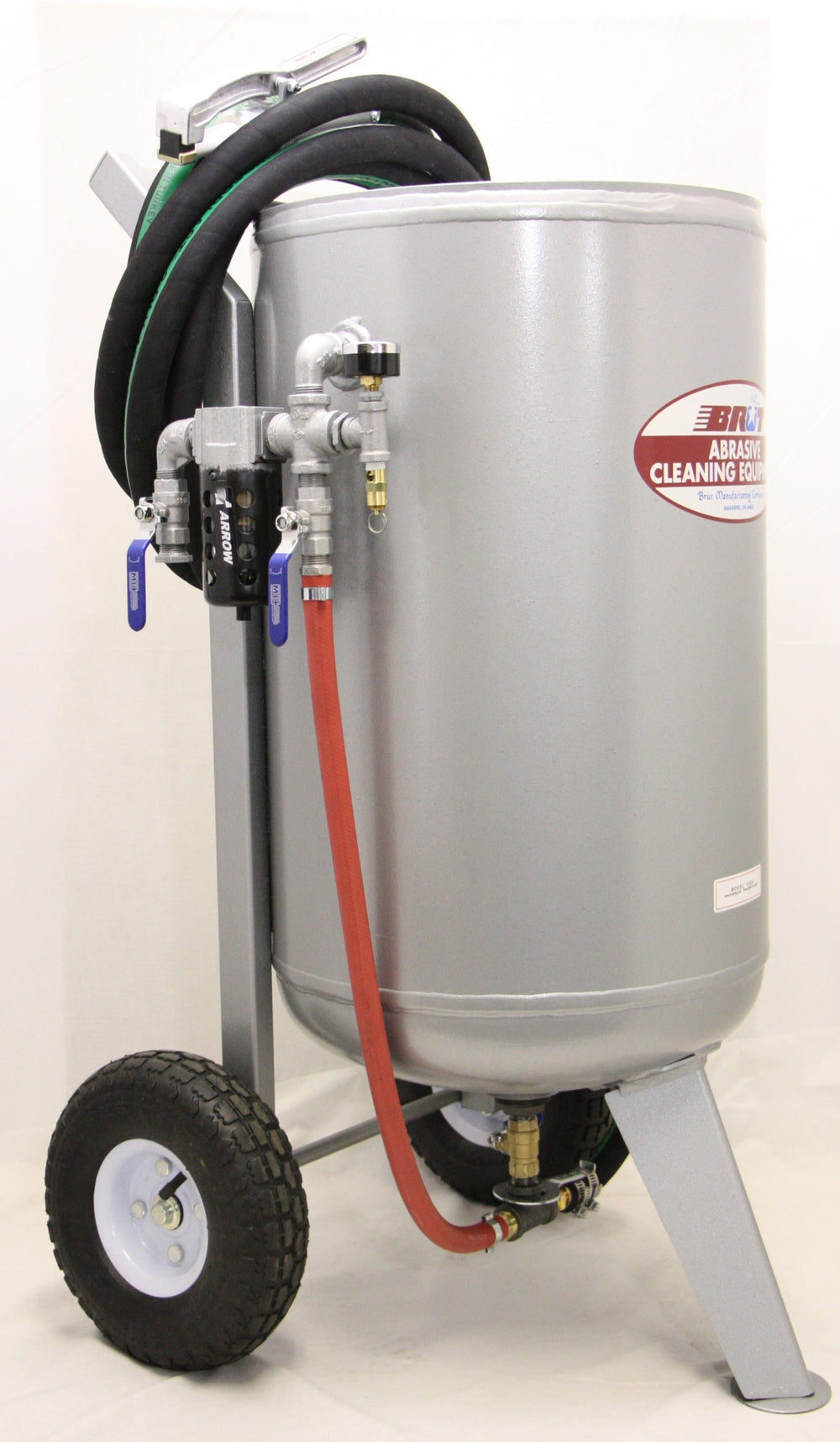 Brut 300H Pressure Fed Abrasive Sand Blaster 250-300 Lb Capacity Heavy Duty New