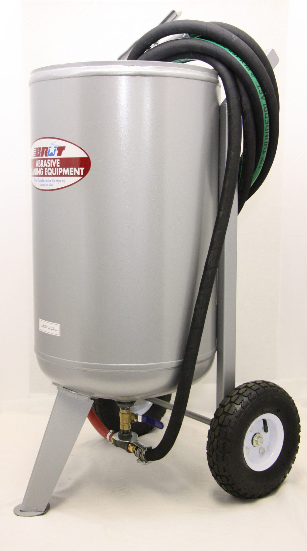 Brut 300H Pressure Fed Abrasive Sand Blaster 250-300 Lb Capacity Heavy Duty New