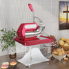 300W Commercial Ice Crusher with Dual Blades and Safety Switch-Red - Gallery View 1 of 10