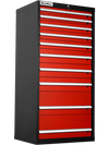 Heavy Duty Modular Drawer Cabinet - Drawer,  59" H x 28.5" W x 22.5" D Tool Storage Organizer,  Steel Construction