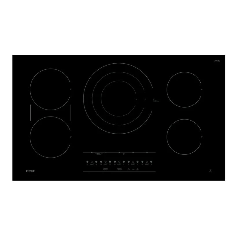 Fotile InstantHeat Electric Cooktop 36" 5 Burners 3600W EEG36511 New