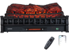 23" WiFi fireplace insert with customizable flame effects, remote control, and powerful 1500W heating for cozy living rooms.