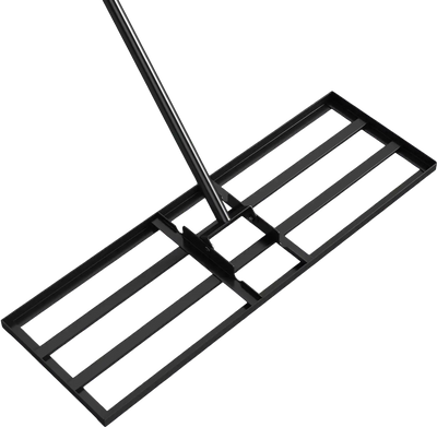 Costway Heavy Duty Lawn Leveling Rake 30 x 10