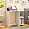 31.5 Inch  Modern Home Office Desk with 2 Compartments-White - Gallery View 1 of 10