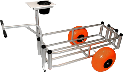 Angler's Fish-N-Mate 310 Sr. Beach Cart With Poly Wheels New
