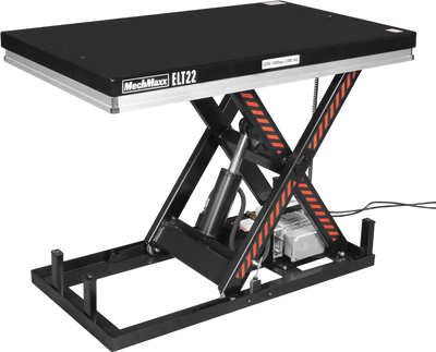 MechMaxx ELT22 Lift Table 2200 lbs Capacity Stationary Electric Hydraulic 51.2 x 32.3