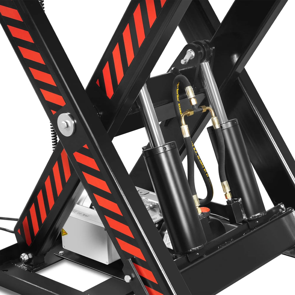 4400lbs Capacity Stationary Powered Hydraulic Lift Table,  51.2" x 33.5" Platform,  41.3" Lift Height,  UL Certified Motor,  ELT44