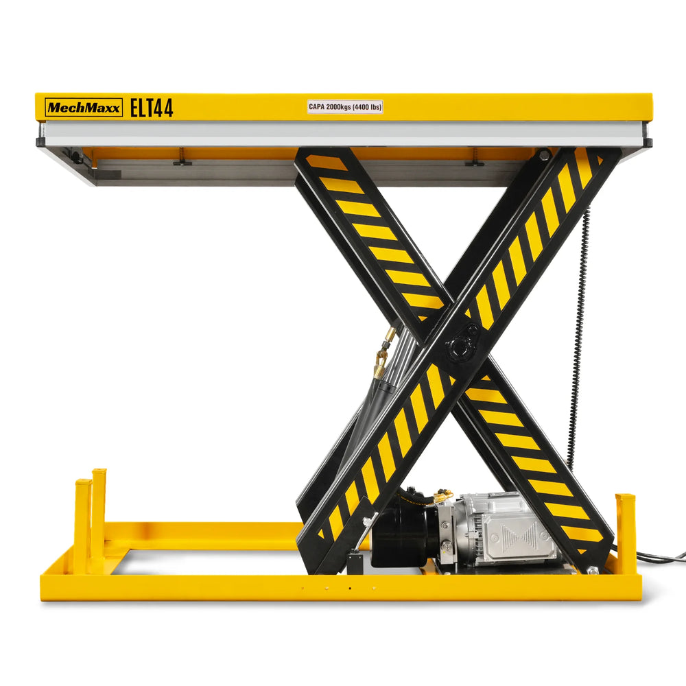 4400lbs Capacity Stationary Powered Hydraulic Lift Table,  51.2" x 33.5" Platform,  41.3" Lift Height,  UL Certified Motor,  ELT44