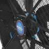 59" Portable Industrial Fan with Variable High-Efficiency PMSM Motor,Mobile High Volume Floor Fan for Warehouse,Workshop & Gym