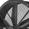 59" Portable Industrial Fan with Variable High-Efficiency PMSM Motor,Mobile High Volume Floor Fan for Warehouse,Workshop & Gym