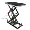 2200 lbs Capacity Stationary Electric Hydraulic Double Scissor Lift Table - 51.2" x 32.3" Platform,  70.1" Lift Height,  UL Certified Motor,  ELTD22