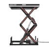 2200 lbs Capacity Stationary Electric Hydraulic Double Scissor Lift Table - 51.2" x 32.3" Platform,  70.1" Lift Height,  UL Certified Motor,  ELTD22