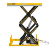 2200 lbs Capacity Stationary Electric Hydraulic Double Scissor Lift Table - 51.2" x 32.3" Platform,  70.1" Lift Height,  UL Certified Motor,  ELTD22