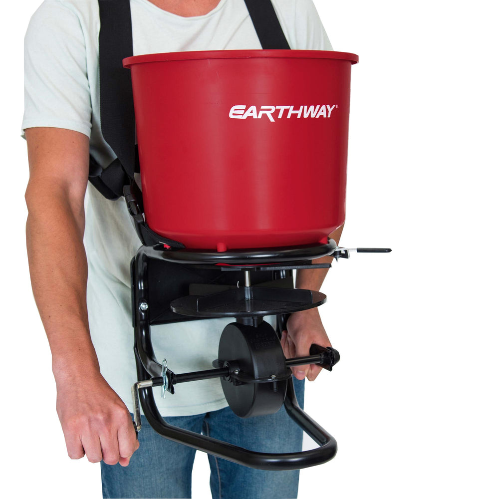 Earthway 3100 Chest Mount Spreader 40 Lbs Hand Crank New