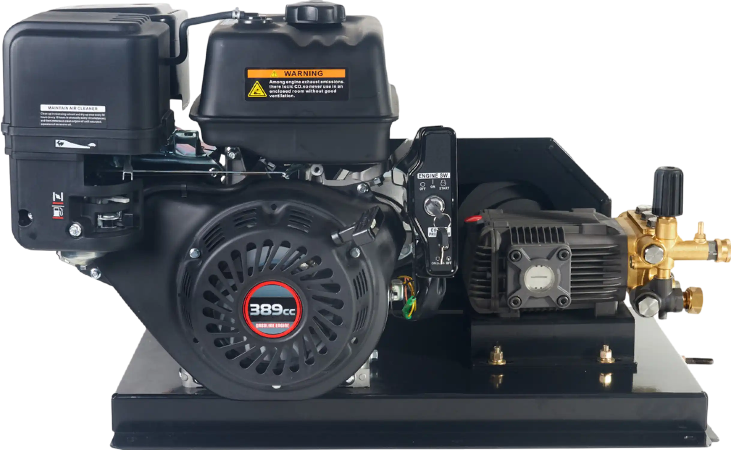 Canpump Belt-Drive Pressure Washer 3600 PSI 5 GPM 13HP Loncin Engine Electric Start New