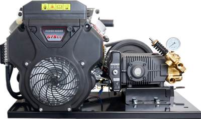 Canpump Belt-Drive Pressure Washer 2200 PSI 14.9 GPM 22HP Loncin Engine Electric Start New