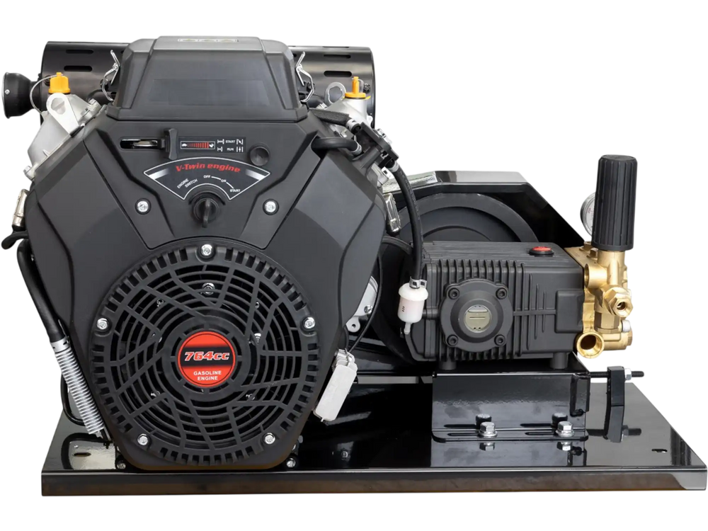 Canpump Belt-Drive Pressure Washer: 24 hp Engine, 3500 psi @ 9.2 US gpm