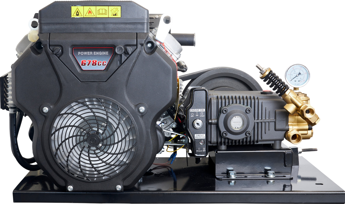 Canpump Belt-Drive Pressure Washer 3500 PSI 9.2 GPM 22HP Loncin Engine New