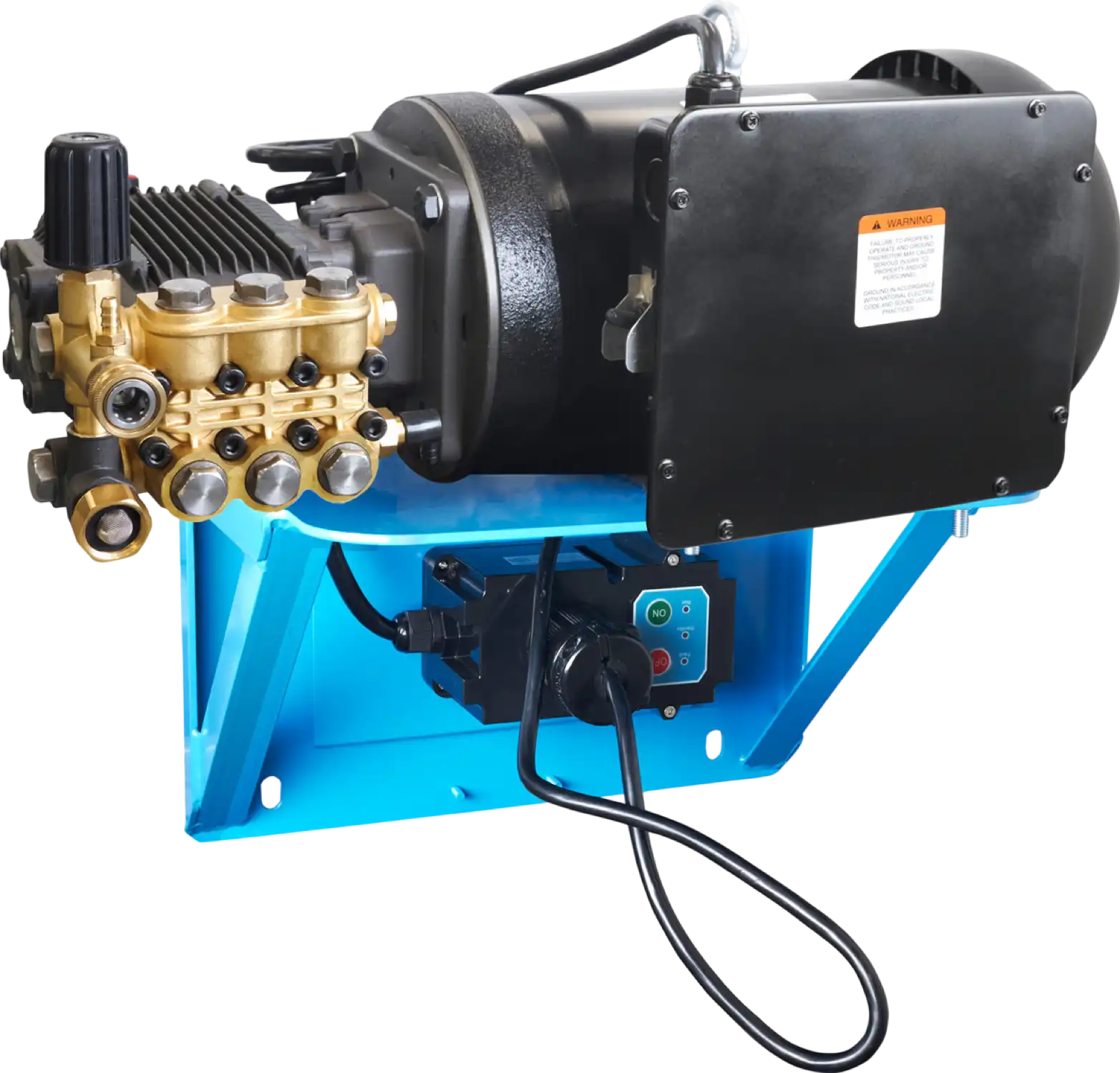 Canpump Wall-Mount Pressure Washer 2000 PSI 3.5 GPM 5 HP 240V Total Stop System New