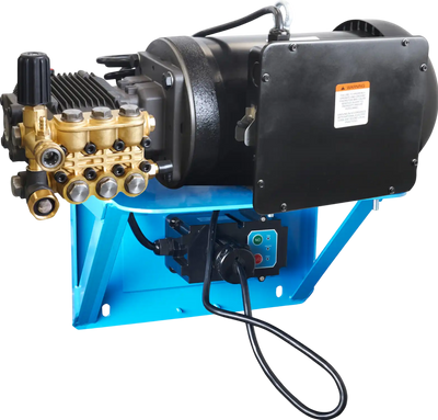 Canpump Wall-Mount Pressure Washer 2000 PSI 3.5 GPM 5 HP 240V Total Stop System New
