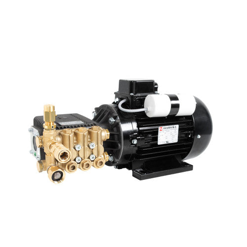 Canpump Electric Pressure Washer: 4 hp Nicolini Motor 240 V, Triplex Pump